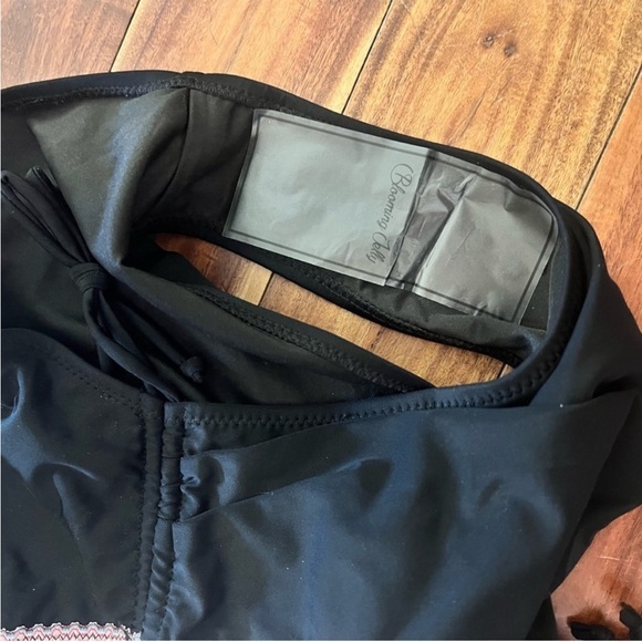 NWT Large High Waist Side Tie Full Coverage Bikini Bottoms - Picture 6 of 7